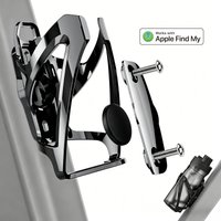 AliExpress NONE AirTag Bike Water Bottle Cage, Anti-Theft Hidden Tracker Rack for Road Mountain Bikes, Cycling Water Cup Holder, iOS Only