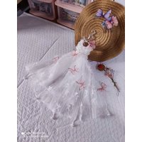 Original Blythe Super Fairy Butterfly Dress 2pcs Dress+Hair Accessories 1/6 30cm(Fit for azone,Pullip,Ob22/24/26, Licca)