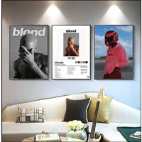 Frank Ocean Blond Album Cover Poster Trendy Music Art for Wall Decor Bedroom Office or Studio