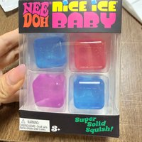 New Delicious Cube Sensory Toy with Stress Relieving Block Squeezing and Slow Rebounding Soft Rubber Toy Can Be Gifted