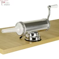 2 Pounds Aluminum Alloy Suction Cup Type Household Sausage Filling Device, Manual Sausage Making, Sausage Machine