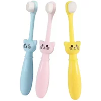 1 Pc Children Cartoon Cat Super Soft Bristle High Quality Toothbrush Baby Tooth Moss Brush Kids Training Teeth Brush Care 1-6 Y