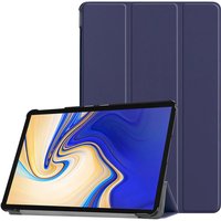 For Samsung Galaxy Tab S4 Case T830 T835 10.5 inch Trifold Magnetic Leather Hard Stand Cover For Galaxy Tab S4 10.5 Case Coque