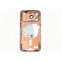Replacement Middle Frame For Iphone 17 Pro With used Camera Button Keypad Tail Plug Net Screen Buckle Sapphire Camera Lens