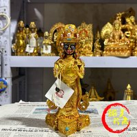 Seiko Zakiram pure copper gilt Buddha statue ornament high quality Tibetan Buddhist utensils Zakiram Temple Lord Buddha Tantra b
