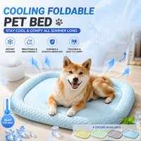 Cool Summer Pet Cooling Mats In Cat Cushion Ice Silk Breathable Mat Puppy Sleep Nest Kennels Cat Mats Cool Feeling Teddy Bed
