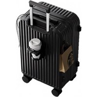 20 Inch Carry-On Suitcase Durable Luggage High Aesthetic Value Silent Universal Wheels for Students Women Casual Travel