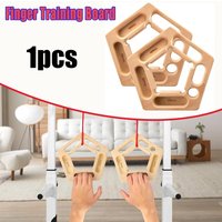 Wooden Climbing Training Board Hangboard Finger Strength Grip Rock Climbing Wall Training Equipment For Bouldering Gym