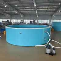 Portable Inflatable PVC Swimming Pool for Adults Swimming Pool Spot PVC Pool Factory Wholesale