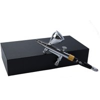 Airbrush SL180 Three-caliber Spray Gun Replaceable Material Pot Feel Adjustment Function Model Figure Double-action Airbrush