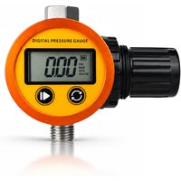 PORPHIS PDG-02 Digital Diaphragm Pressure Regulator for Spray Guns Air Control Valve Inline Gauge Stable Compressor Paint Gun