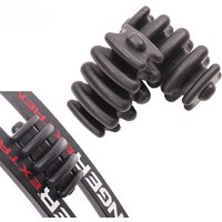 1 Pair Compound Bow Limb Stabilizer Dampener Silencers Archery Target Hunting Training Noise and Vibration Damper Accessories