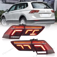 Paar LED-Rückleuchten für Volkswagen VW Tiguan 2017-2021 Rücklicht Fahrlicht Bremslicht Rückfahrlicht Rückleuchten-Set