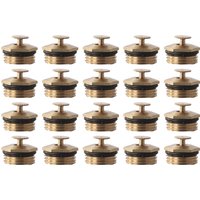 20Pcs Brass Mist Nozzles 360-degree Rotation Misting Nozzles Agricultural Sprayer Head For Gardens Lawns And Greenhouses