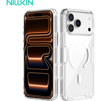 NILLKIN for iPhone 17 Pro Max MagSafe Case for iPhone 17 Air TPU Hybrid Classic Magnetic Cases for iPhone 17 Transparent Cover
