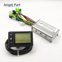 New 24V 36V 48V 250 350W Electric Bicycle Brushless Motor Drive Controller S866 LCD Speed Display Screen Repair Conversion Kit