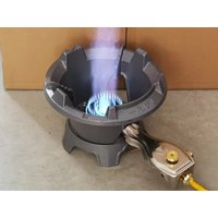 Commercial High Fire Liquefied Gas Stove, Energy-Saving Gas Burner, Canteen Fast Cooking Burner With Electronic Ignition