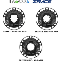 ZRACE X LeoSeek Road Bike Power Meter, 110BCD 4-Arm / 5-Arm Universal, ANT+ BLUETOOTH 4.0, 101g Ultralight