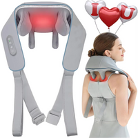 Neck And Shoulder Massager Wireless Shoulder And Back Kneading Massage Neck Cervical masajeador massage armchair 3D Kneading Ele