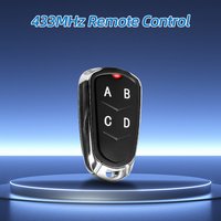 433MHz Clone Remote Control Wireless Fixed Rolling Code RF Transmitter Auto Cloning Duplicator for Garage Door Car Remotes
