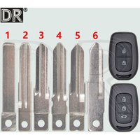 DR 2/3 Button Replacement Car Key Shell Case For Renault Clio4 Sandero Master3 Trafic Dacia Logan Lodgy Dokker Symbol Duster