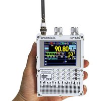 DP-666 TEF6686 Radio Receiver High Sensitivity Full Band FM AM LW MW SW Shortwave ESP32 RDS 2.8 inch IPS Touch LCD