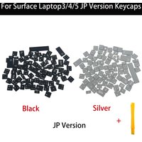 Original For Surface Laptop 3 4 5 Key Cap Keyboard Cap 1868 1867 1872 1873 19511958 1959 Set Of Keycaps Black Silver JP Version