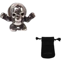 Chrome Hearts Stud Earrings Unisex Black CH001431