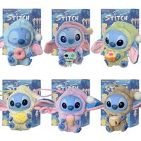 2025 New Disney Lilo & Stitch Stitch Eat Sleep Series Vinyl Blind Box Pendant Action Figure Mystery Box Toys Plush Doll Gifts