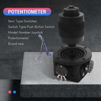 Promotion! Bouton électronique de potentiomètre de manette de 4 axes pour le contrôleur JH-D400B-M4 10K 4D avec le fil pour indu