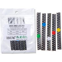 5Colors *20pcs=100Pcs/Lot 0805 SMD LED Kit White Red Yellow Green Blue Light Emitting Diode set IGMOPNRQ