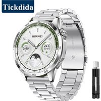 22 mm 20 mm Metallarmband für Huawei Watch GT 4 GT4 46 mm 41 mm GT3 Pro SE Amazfit GTS Mini GTR 4 Edelstahlarmband