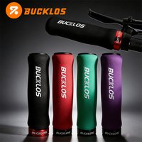 BUCKLOS Bike Grip Sponge Cycling Handle Grip Lockable Mtb Handlebar Cover Anti-slip Mountain Bike Handle Bar Cuffs BMX Bike Part