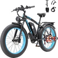 AliExpress NONE E-bike K800 Motor 1600W 48V20AH Removable Battery, Hydraulic Brake Electric Bicycle 26-inch off-road tires, Adult all-Terrain