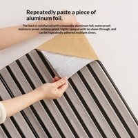3D Wood Slat Wall Panels Durable Self Adhesive Sound Reducing for Home Gaming Room Studio Wall Decor