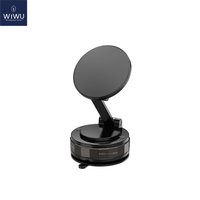 WiWU New Magnetic Car Holder for iPhone 18 17 16 15 14 13 Stable Desktop Mobile Phone Stand Portable ABS Support for iPhone