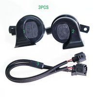 Haila Snail Horn Horn Wire harness Super Loud Waterproof High and Low Bass Suitable For VW, Audi, Skoda, Mercedes Benz, BMW 12V
