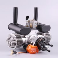 EPHIL Power X-40cc-T Pro Model Aircraft Engine Electric Starter Twin Cylinder Two Stroke