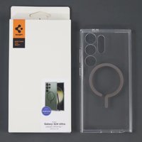Spigen Ultra Hybrid Magnetic Crystal Clear Case For Samsung Galaxy S24 S25 Ultra S23 Plus For Magsafe Wireless Charging Cover