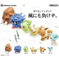 Genuine PC Limited Gacha Upward in The Wind Tangela Eevee Chikorita Yamper Action Figure Model New Toys