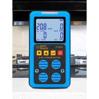 Professional Multifunctional Gas Detector Oxygen O2 Hydrogen Sulfide H2S Carbon Monoxide CO Combustible Gas LEL Gas Meter