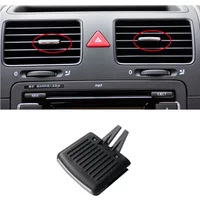 New 1pc Car Dash Front AC Air Outlet Vent Grill Slide Adjust Clip Trim For VW Golf 5 MK5 GTI Jetta A5 MK5 R32 Sagitar 2006-2011