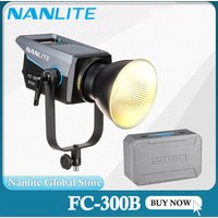 Nanlite FC-300B Bi-Color LED Spotlight 300w 2700K-6500K Photography Light for Outdoor Studio Live Shoot Video Fill Light