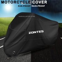 Pokrowiec na motocykl Zontes 368G 703F ADV 2025 G1 -125, ochrona przed promieniowaniem UV, pyłoszczelny, śniegoodporny, wodoodporny pokrowiec na motocykl do użytku na zewnątrz.