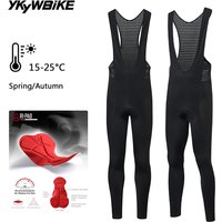 AliExpress YKYWBIKE Spring Men's Cycling Bibs Pants Road Bike Tights Leggings Men MTB Cycling Clothing Bicycle Mountain Bibs Toursers