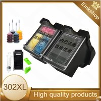 302XL 302 XL for hp 302XL 302 Refillable Ink Cartridge for hp302 Deskjet 1110 3639 3831 3630 Envy 4650 4525 4527 Printer