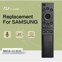 BN59-01357C Solar Voice Remote Control Replacement for Samsung Smart Frame QLED 4K 8K Smart TV Compatible with QN55Q70AAFXZA