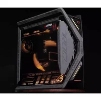 15pcs DIY Stickers For ASUS HYPERION GR701 Case,MOD ROG Anime Gaming Cabinet Decorative Suede Stickers Cover
