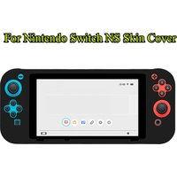 Solid Silicone Case For Switch NS Sleeve Gamepad Skin Cover For Switch NS Controller Accessories Scratches Protective Cases