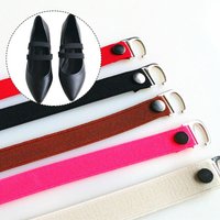 1 Pairs Wholesale High Elastic Shoe Accessories Anti-loose Bundle Shoelace Anti-skid Straps High Heels Holding Shoe Straps